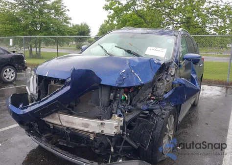 2017 Nissan Pathfinder Sl from USA, damaged, VIN 5N1DR2MM9HC660060